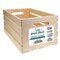 Good Wood By Leisure Arts Wooden Crate, Wood Crate Unfinished, Crates For Display, Crates For Storage, Wooden Unfinished, 18" X 12.5" X 9.5"
